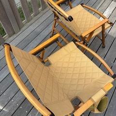 WAQ Folding Wood Chair ウッドチェアの画像