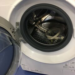 ★リユースのサカイ横浜南店★YM1490 IRIS OHYAMA ドラム式洗濯機 CDK842-W 8/4.0㎏ 24年製 動作確認／クリーニング済みの画像