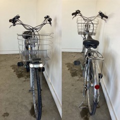 A-178△ 岐阜発/ パナソニック/電動アシスト自転車/ vivi TX/ 3段変速/ 26インチ/バッテリー5Ah/ 充電器なし/走行確認/管18s/ R7.2/27 △の画像