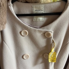 クリーニング済　titty&Co.　AラインコートSさいサイズの画像