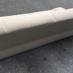 JM20325S)ソファーベッド 日本フクラ 幅：約110cm 高さ：約41cm 奥行：約189cm 中古品【取りに来られる方限定】の画像