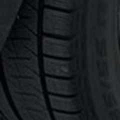 BMW X-3用純正アルミとPIRELLI（ピレリ） スタッドレス 235/55R17 WINTER ICE ASIMMETRICO 99Q ４本セット！の画像