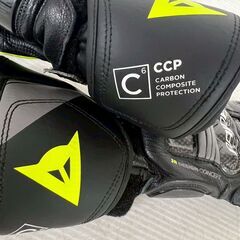【未使用品】ダイネーゼ モータサイクルグローブ DRUID 4 GLOVES 定価5万円超 バイク用品 バイク用グローブ プロテクター Y2293の画像