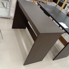リユースのサカイ栃木店★ジモティ割あり★ NITORI デスク ブラウン W100×D39.5×H72 クリーニング済み TC10963の画像