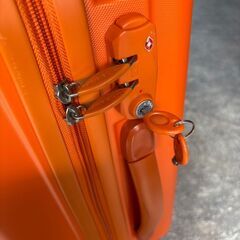 元気なオレンジ★キャリーケースの画像