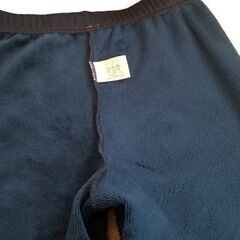 ▲レディース 裏ボア　ストレッチパンツ(青）■ＵＳＥＤの画像
