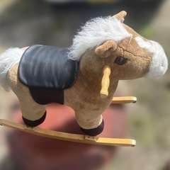 ポニー　ロッキングホース　木馬　現具　オブジェの画像