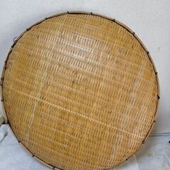 大きな竹ざる②！の画像