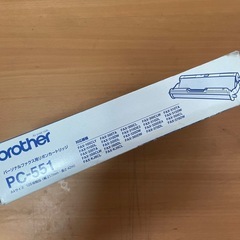 ブラザーパーソナルファクス用リボンカートリッジPC-551の画像