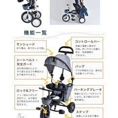 【取引中】三輪車　コンポフィット2の画像