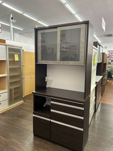 【リユ-スのサカイ広島石内店】ジモティ割！スライド扉オープンボード/クリ-ニング済み/HG-7439/広島市 家具　佐伯区 家具　南区 家具　西区 家具　東区 家具　中区 家具　安佐南区 家具　安佐北区 家具　安芸区 家具　府中町 家具　海田町 家具　熊野町 家具　坂町 家具　廿日市市 家具