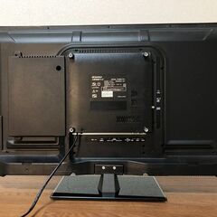 SANSUI ハイビジョンLED液晶テレビ SCM32-B11 ブラック 美品 ブルーライトガード miniB-CASカード付き・リモコン無し　清掃/動作確認済みの画像