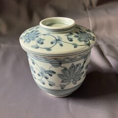 ⑤有田焼　茶碗蒸し碗揃　5客の画像