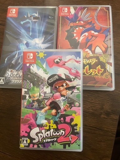 ニンテンドースイッチ　Switch ポケモン　スカーレット　ブリリアントダイアモンド　スプラトゥーン