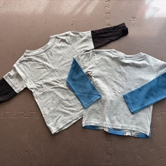 子供　バットマン長袖Tシャツ2枚セットの画像