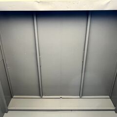 【三重】② シャッター倉庫　1坪　シャッター付倉庫　三協フロンテア　PS-2R　物置　ハウス　バイク　コンテナ　スーパーハウス　ユニットハウス 【配送可】の画像