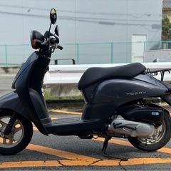 【在庫台数30台以上】トゥデイ AF67 グレー 低走行 機関良好✨【原付専門店】の画像