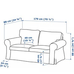 IKEA ソファ/EKTORP エークトルプの画像