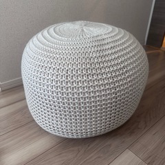 クッションスツール 北欧 丸型 スツール クッション オットマン プフ 丸クッション
  の画像