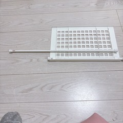 ダイソー　突っ張り棒　棚の画像