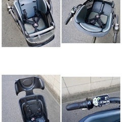  {受付中}🔴⭐️超特価⭐🔴電動自転車 ブリヂストン 20インチ 子供乗せ アシスト 中古 090805の画像