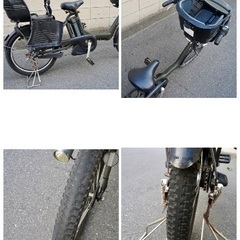  {受付中}🔴⭐️超特価⭐🔴電動自転車 ブリヂストン 20インチ 子供乗せ アシスト 中古 090805の画像