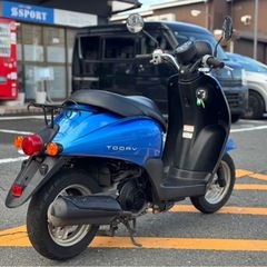 【人気•通勤通学に便利】ホンダ トゥデイ AF67 FI車【ご成約でヘルメットプレゼント】の画像