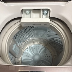 洗濯機8キロ 引取り先決定の画像