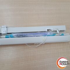 ✨中古　ブラインド　ホワイト　横 88㎝　現状品✨うるま市田場✨の画像