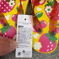 子供用　ビーチサンダル　新品　16cmの画像