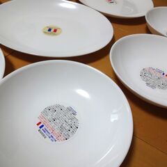 ■ヤマザキ春のパン祭り 皿 14枚セット 食器 ボウル フランス製 made in Franceの画像
