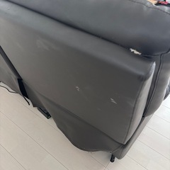 電動リクライニングソファー　ニトリの画像