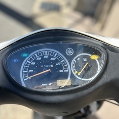 【格安•頑丈です！】YAMAHA アクシストリート125 SE53J ホワイト【2人乗りOK】の画像