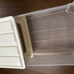 ニトリ　押入れケース　39×74×18の画像