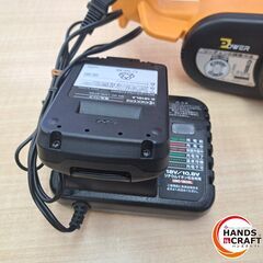 ✨京セラ　中古　BCS-1800L1　充電式チェンソー　18V　充電器/バッテリー×1/オイル付✨うるま市田場✨の画像