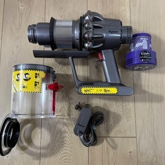 ダイソン　① V10SV12 本体と純正器のセット　V7V8からアップデート対応品の画像