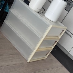 無印良品 衣装ケース 3個の画像