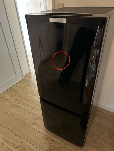 三菱ノンフロン冷凍冷蔵庫 MR-P15A-B 20166年製