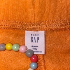 105 GAP裏起毛短パンの画像