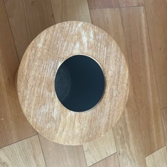 無印良品 木製ごみ箱（フタ付き）の画像