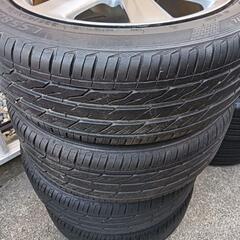 CROW+LANDSAIL 225/45R18/18インチタイヤホイールセットの画像