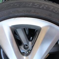 CROW+LANDSAIL 225/45R18/18インチタイヤホイールセットの画像