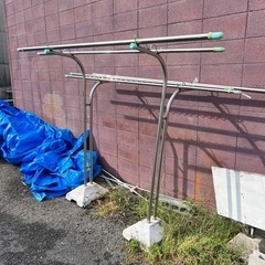 【決まりました】外に置くタイプの物干しの画像