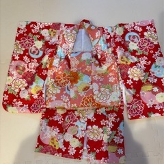  3歳児用　七五三 着物　の画像