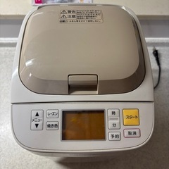 【美品】Panasonic ホームベーカリーの画像