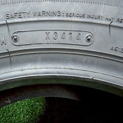 185/70/13冬2014年製造グッドイヤー　#697の画像