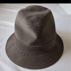レディース　帽子　Sサイズ　ブラウンの画像