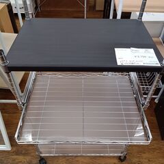 ★リユースのサカイ水戸店★  レンジラック ダークブラウン H155×D39×W59.5 クリーニング済み MT5672の画像