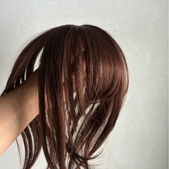ヘアクリップ　ハーフ　ウィッグの画像