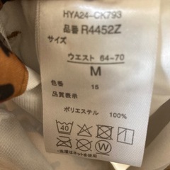 Fluffy BROTHERS 】ヒョウ柄キュロット　ブラウンM 美品　秋冬春の画像